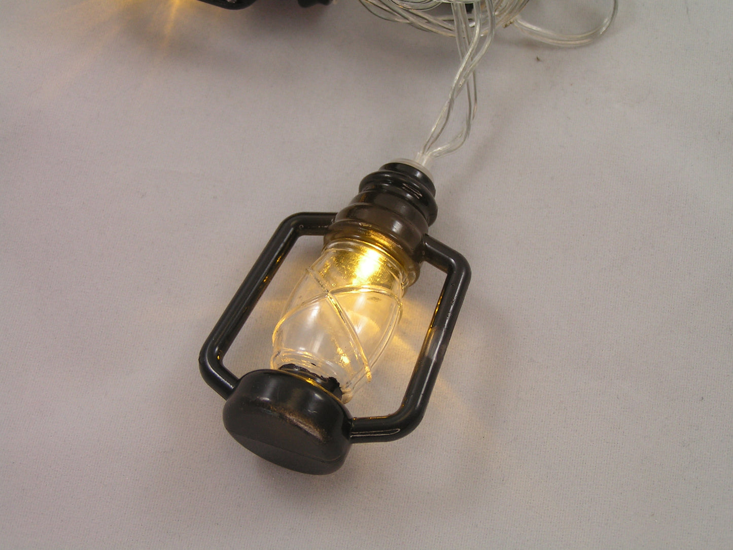 die kleine Grubenlampen Lichterkette 20er