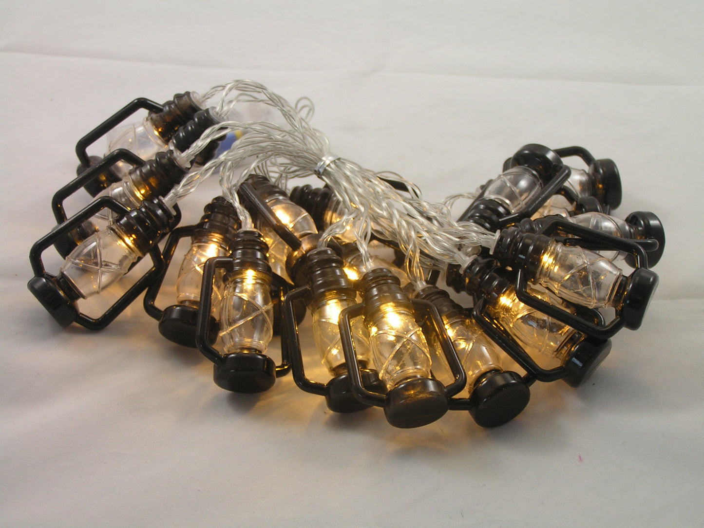 die kleine Grubenlampen Lichterkette 20er