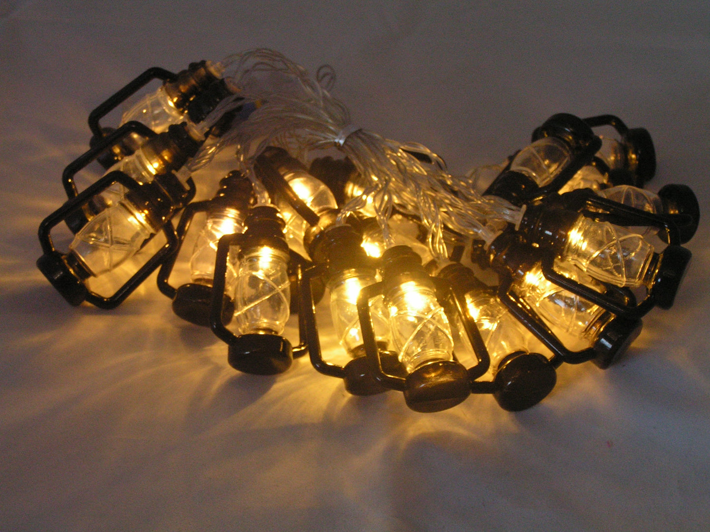 die kleine Grubenlampen Lichterkette 20er