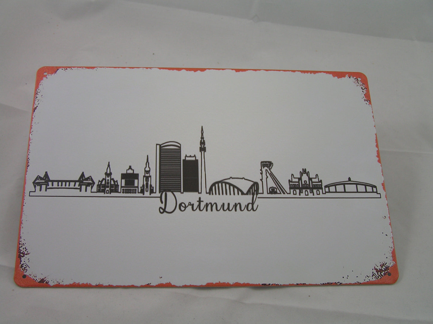 Schild Skyline Dortmund