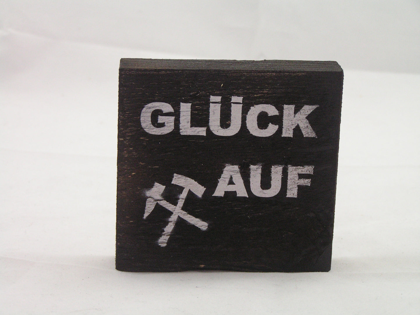 Palettenstück schwarz "Glück Auf"