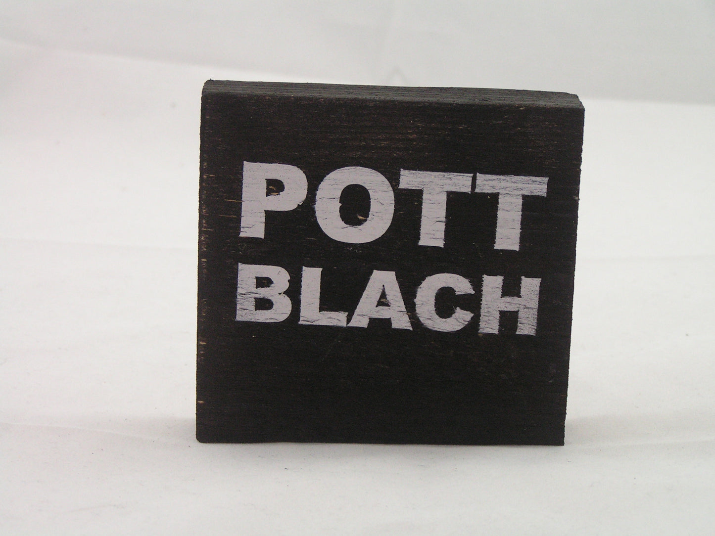 Palettenstück schwarz "Pottblach"