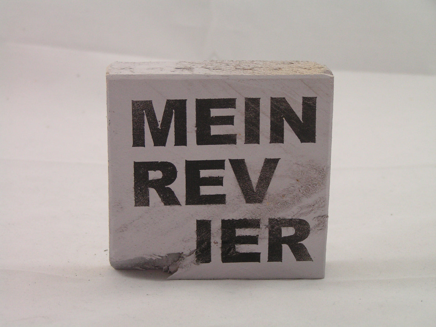 Palettenstück hell "mein Revier