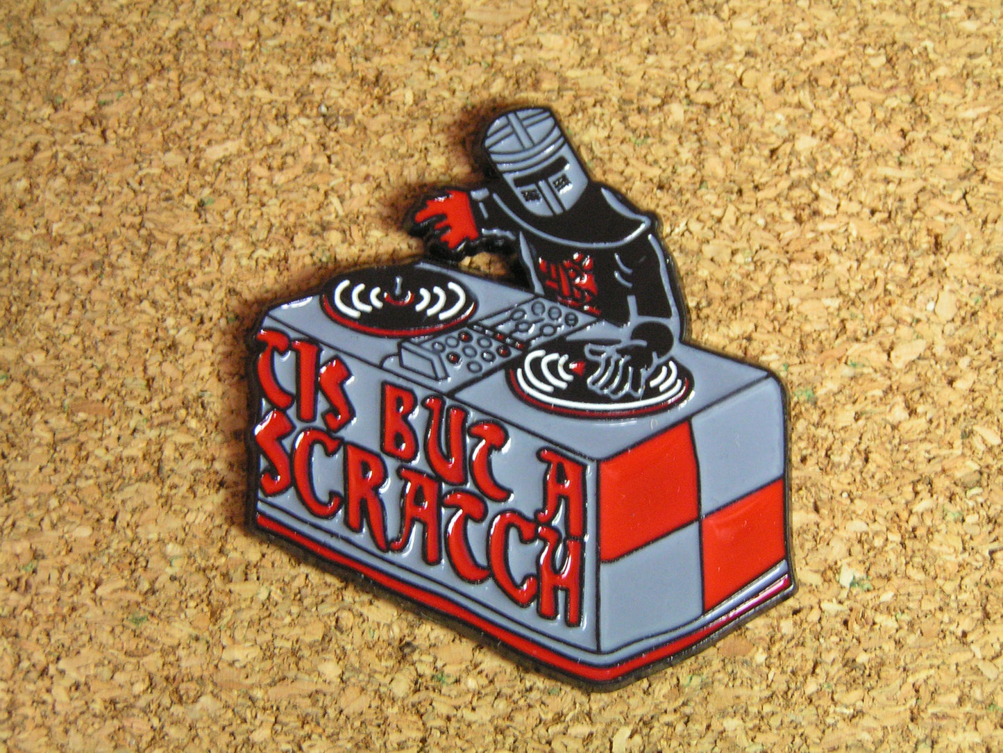 Pin "Ritter der Kokosnuss - der DJ"