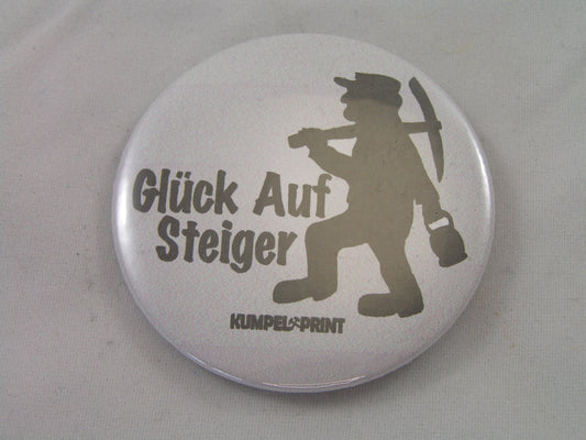 Button Glück Auf Steiger