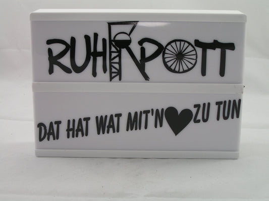 Leuchtkasten RUHRPOTT