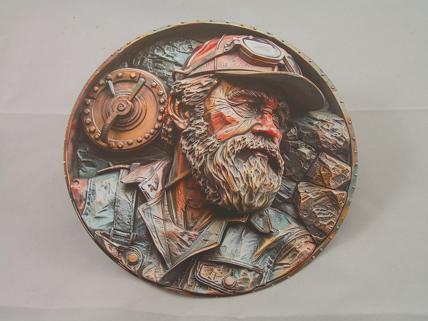 Blechschild "Miner at Work 1"