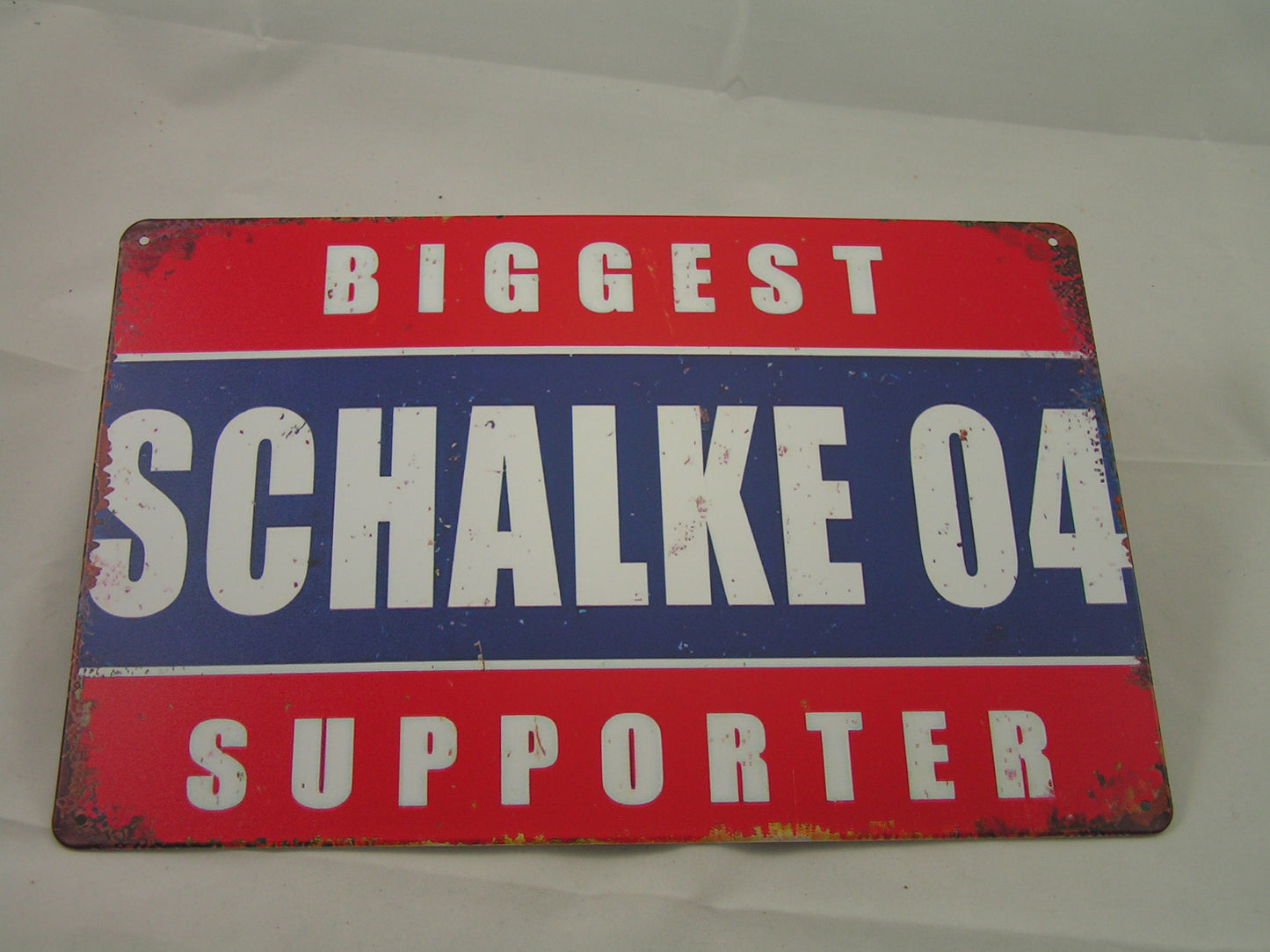 Schild Schalke Supporter